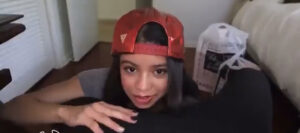 Jenna Ortega belowjob video screenshot