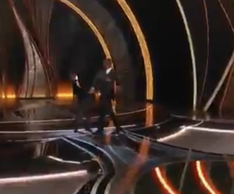 Will Smith Slaps Chris Rock at Oscars 2022 