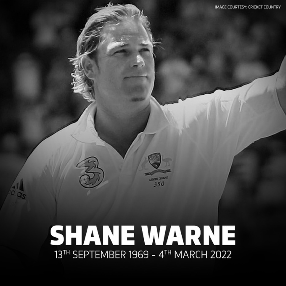 Shane Warne passed away